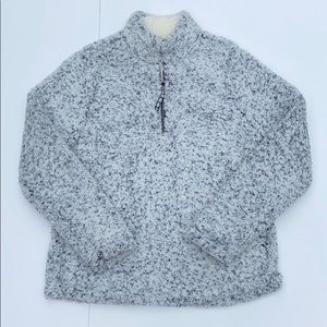 Sherpa Fleece Quarter ZIP Pullover